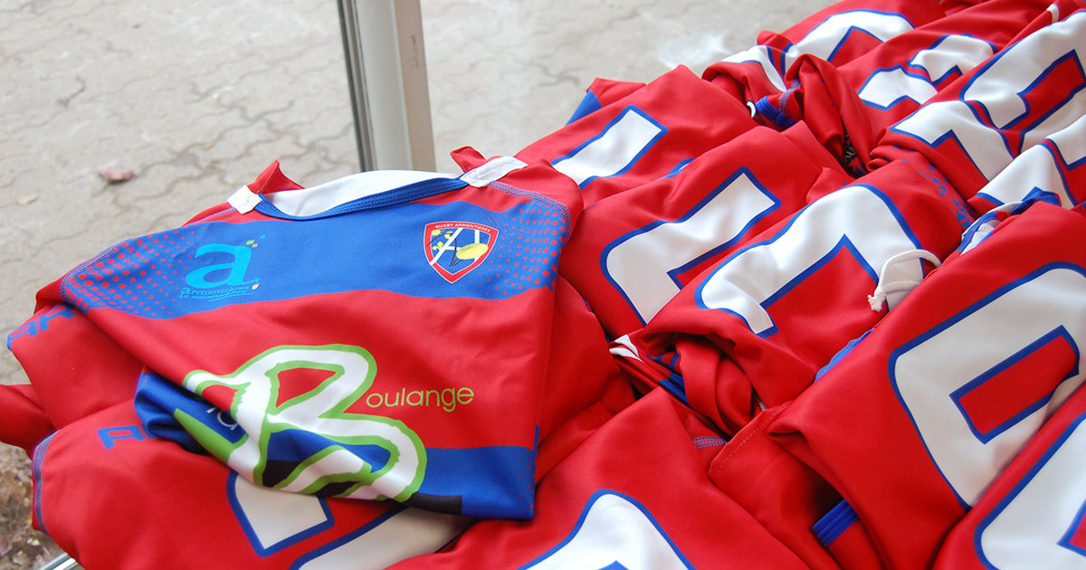 Remise des nouveaux maillots