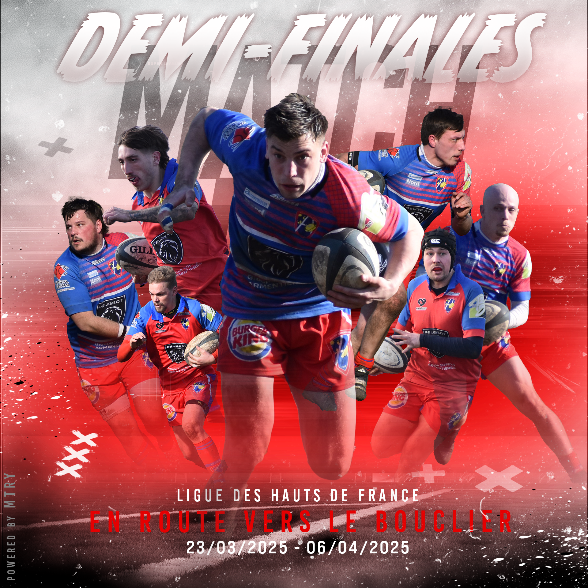demi-finales du championnat de régionale 1 de la l