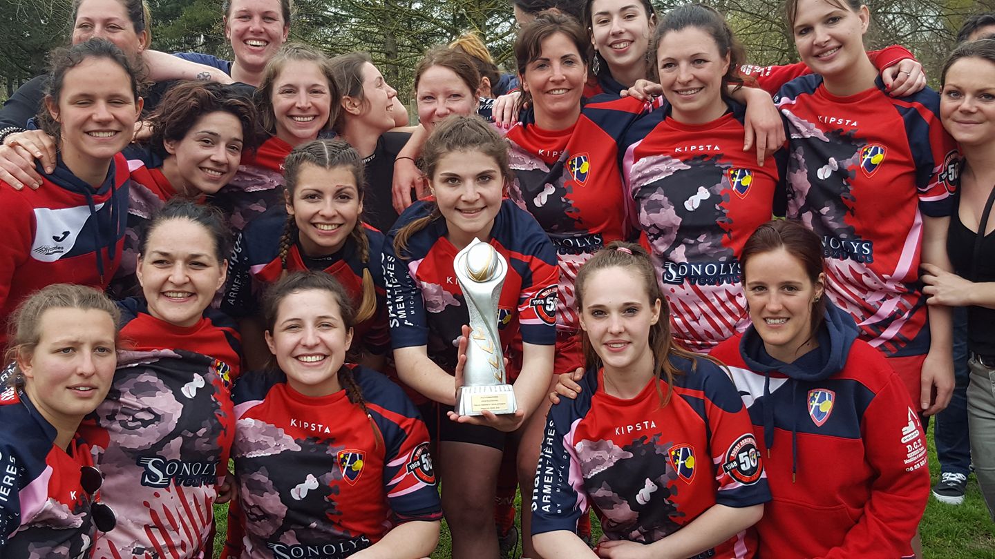 victoire des féminines - championne des Flandres d